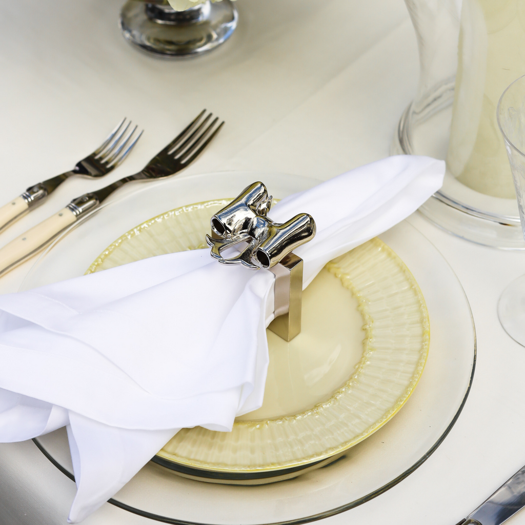 The Sallie Bow Interchangeable Napkin Ring Topper